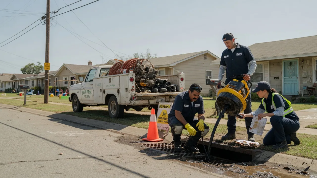 Drain Cleaning in Wainwright, OK near me